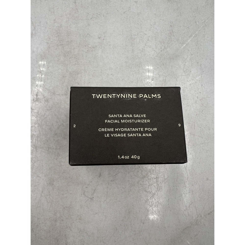 Twentynine Palms Santa Ana Salve Facial Moisturizer 1.4oz 40g Squalane Hydrating